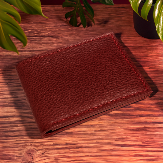 The Gruene Heritage Bifold — Hand-Cut & Bench-Crafted in Texas